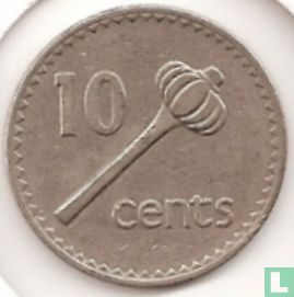 Fiji 10 cents 1976 - Image 2