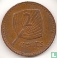 Fiji 2 cents 1977 - Image 2