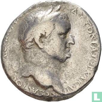 Roman Empire - Vespasian 69-79, AR tetradrachm Syria, Antioch - Image 1