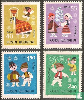 Neujahr Briefmarken