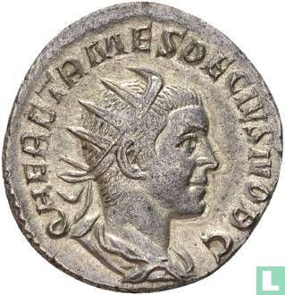 Herennius Etruscus Caesar AD 250-251, AR Antoninianus Rome - Afbeelding 2