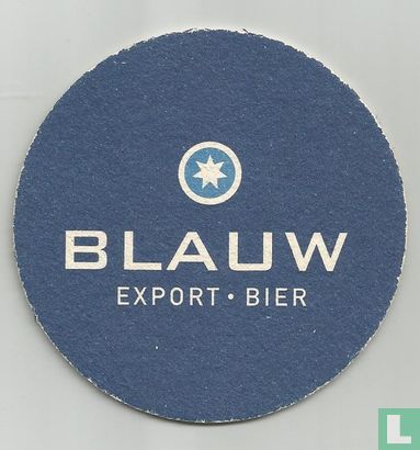 Blauw export bier