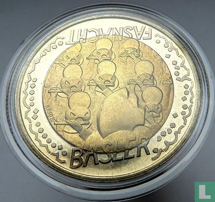 Zwitserland 5 francs 2000 "Basel carnival" - Afbeelding 2