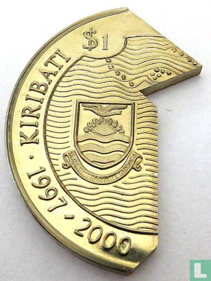 Kiribati 1 dollar 1997 (PROOF) "Tempora Mutantur" - Image 1