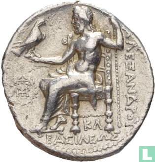 Royaume de Macédoine, Alexandre le grand 336-323 av. J.-C., AR tetradrachm frappées à titre posthume en Babylone/c. 317-311. - Image 2