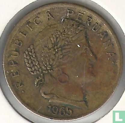 Peru 10 centavos 1965 - Image 1