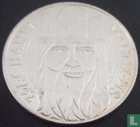 France 100 francs 1990 "Charlemagne" - Image 2