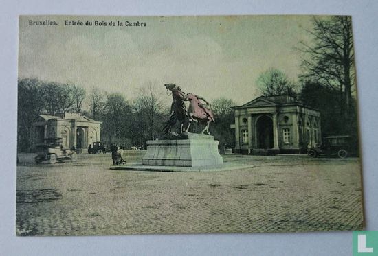 Bruxelles, Entree du Bois de la Cambre - Image 1