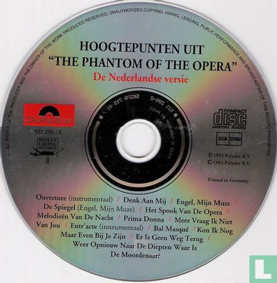 Hoogtepunten uit The Phantom of the Opera (De Nederlandse Versie) - Image 3