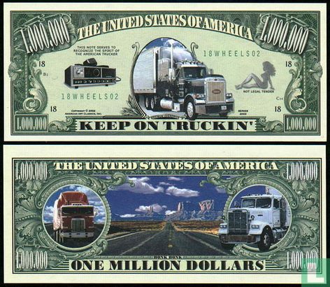 Keep on Trucking 1 million dollar