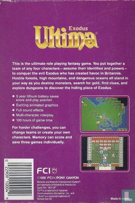 Ultima: Exodus - Afbeelding 2