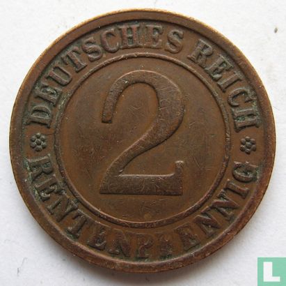 Deutsches Reich 2 Rentenpfennig 1923 (J) - Bild 2
