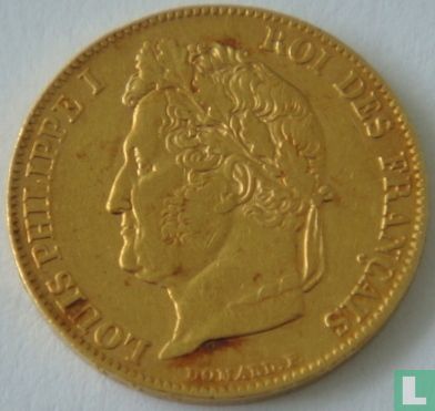 France 20 francs 1844 (A) - Image 2
