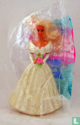 Bijou et paillettes mariée Barbie - Image 3