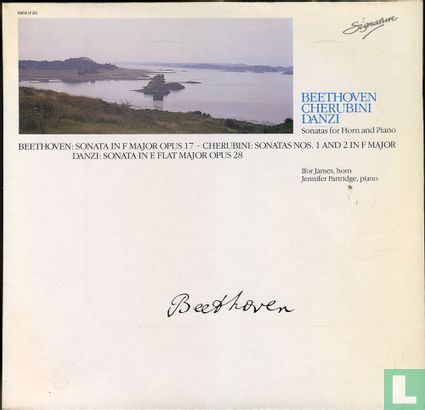 Beethoven Cherubini Danzi Sonatas for horn and piano - Image 1