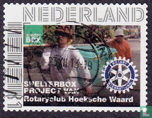 Shelterbox project - Rotary Hoeksche Waard