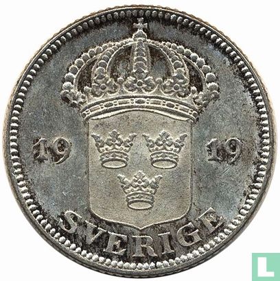 Suède 50 öre 1919 - Image 1