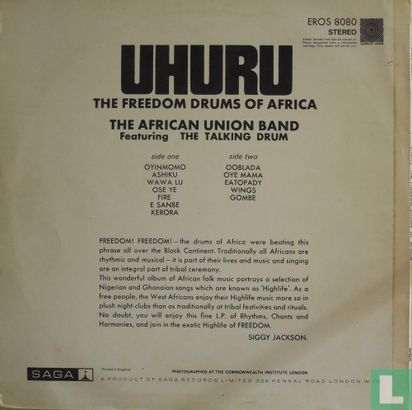 Uhuru the freedom drums of Africa - Image 2