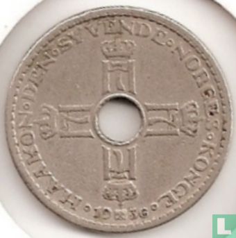 Norway 1 krone 1936 - Image 1