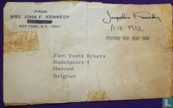 Postkantoor onbepaald - Post Kennedy Jacqueline