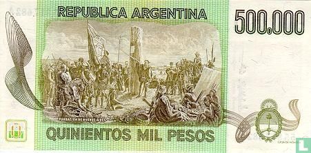 Argentine 500,000 Pesos 1980 - Image 2