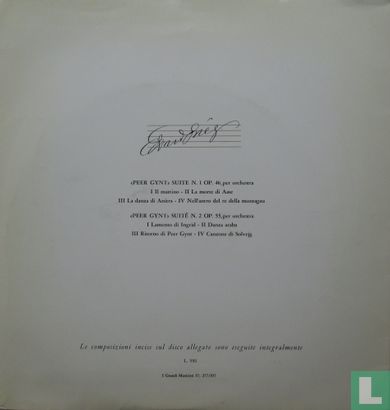 Edvard Grieg II - Peer Gynt, suite n. 1 + suite n. 2 - Afbeelding 2