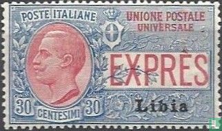 Viktor Emmanuel III-express mail 