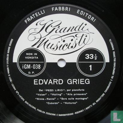 Edvard Grieg III - Dai "Pezzi Lirici" per pianoforte - Bild 3
