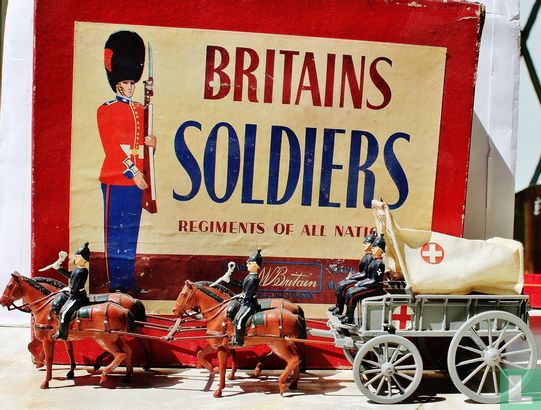 Royal Army Medical Corps. Wagon ambulance - Image 1