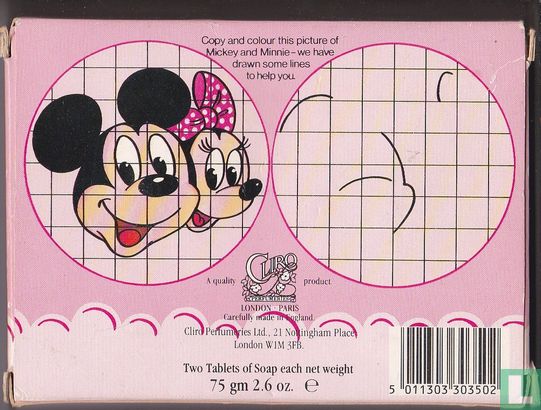 Mickey en Minnie Mouse zeep  - Bild 2