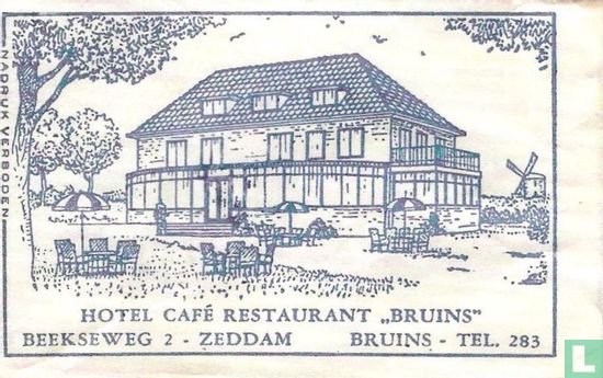 Hotel Café Restaurant "Bruins"   - Afbeelding 1