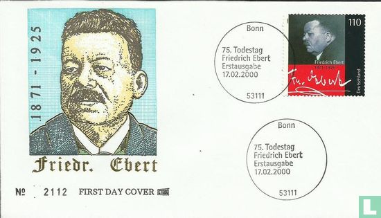 Friedrich Ebert 75e sterfjaar