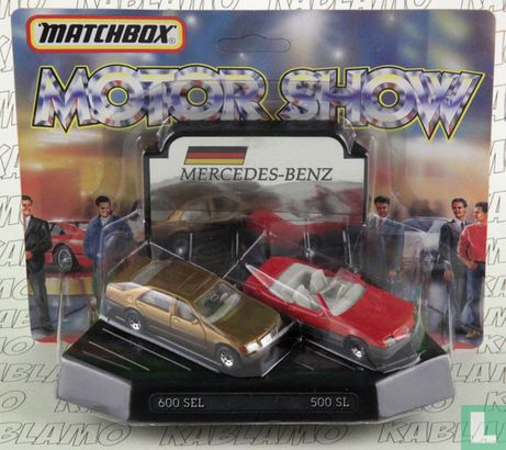 Matchbox Motor Show - Mercedes-Benz 600 SEL + 500 SL - Afbeelding 1
