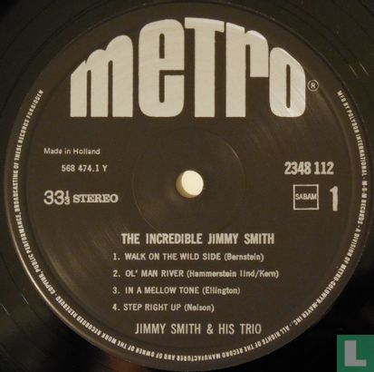 The incredible Jimmy Smith - Afbeelding 3