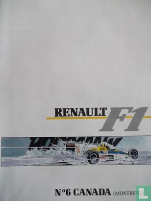 Renault F1, N°6 Canada Montréal - Afbeelding 1