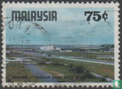 Inwijding Shah Alam als hoofdstad van  Selangor