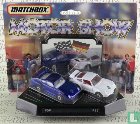 Matchbox Motor Show - Porsche 959 + 911 - Afbeelding 1