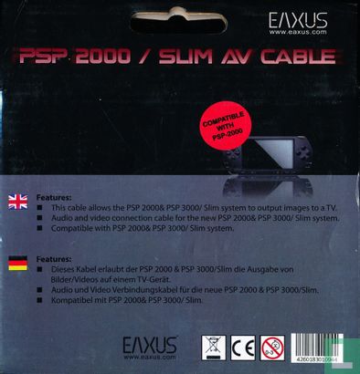 PSP 2000 / Slim AV cable - Bild 2