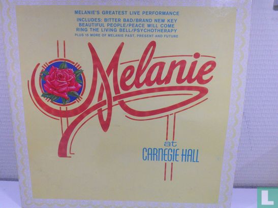 Melanie At Carnagie Hall - Afbeelding 1