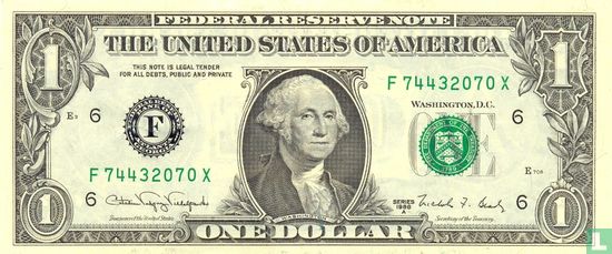 United States $1 1988A F - Image 1