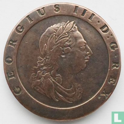 Royaume-Uni 2 pence 1797 - Image 2