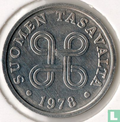 Finlande 5 penniä 1978 - Image 1