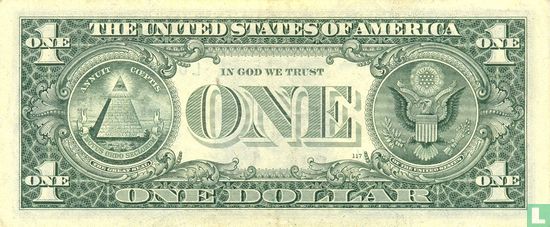 United States $1 1988A L - Image 2