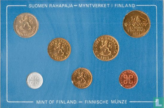 Finland jaarset 1977 - Afbeelding 1