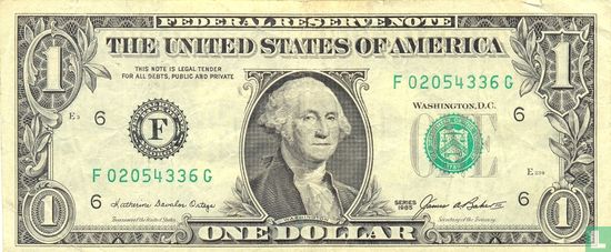 Vereinigte Staaten 1 dollar 1985 F - Bild 1