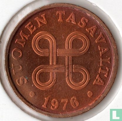 Finlande 5 penniä 1976 - Image 1