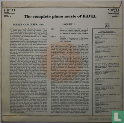 The complete piano music of Ravel I - Bild 2