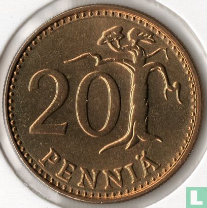Finland 20 penniä 1978 - Image 2