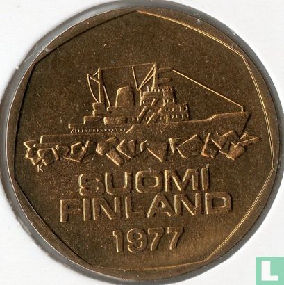 Finlande 5 markkaa 1977 - Image 1