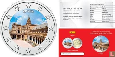 Spanje 2 euro 2014 Culture & Heritage > Afd. Penningen > achteraf bewerkte munten - Bild 1